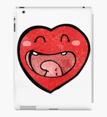 love heart cartoon character iPad Case/Skin