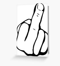 The Finger Greeting Card