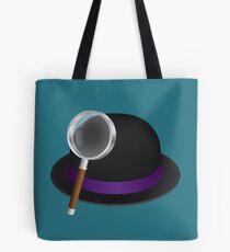 Alfred's hat & magnifying glass Tote Bag