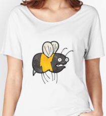cartoon fat bumble bee Women's Relaxed Fit T-Shirt