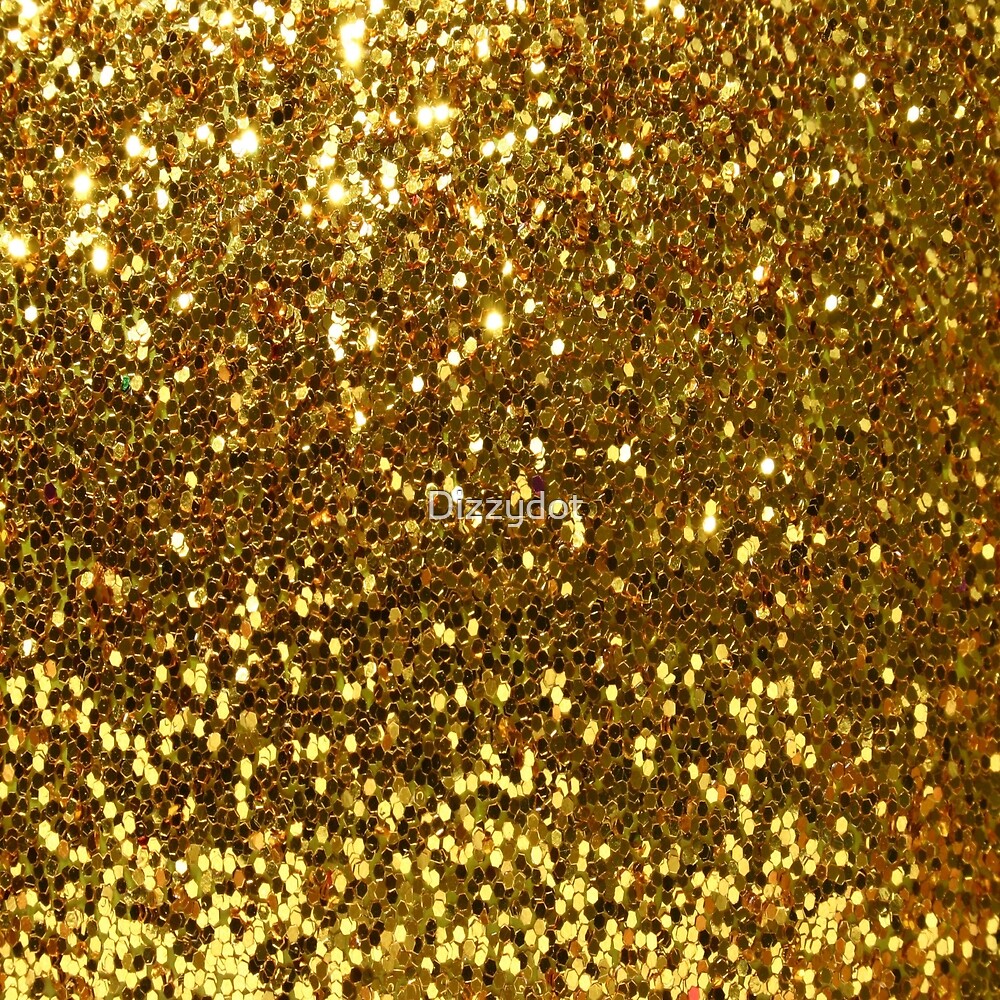 Gold Glitter By Dizzydot Redbubble 8061