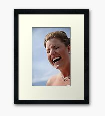 hilarious! Framed Print