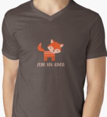 Zero Fox Given Funny Pun Men's V-Neck T-Shirt