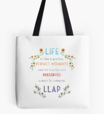 Live Long And Prosper Leonard Nimoy Watercolor Quote Tote Bag