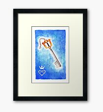 Keyblade Framed Print