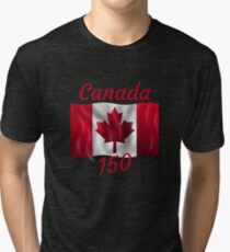 Celebrate Canada's 150th Birthday Tri-blend T-Shirt