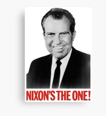 Lienzo ¡El divertido Nixon es el único! Campaña presidencial