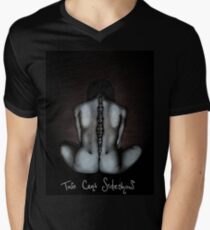 Spine Men's V-Neck T-Shirt
