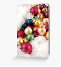 Christmas Ornaments Greeting Card