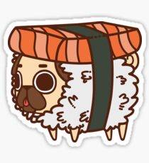 Puglie Salmon Sushi Sticker