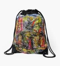 peak... dark forest Drawstring Bag