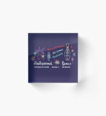 Hollywood Star Lanes (The Big Lebowski) Acrylic Block