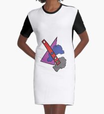 Lowbrow-Pop T-Shirt Kleid