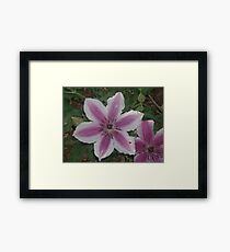 Flowers Framed Print