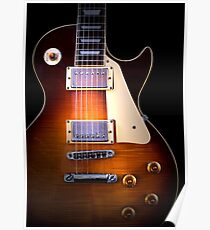 Curvaceous Guitar Poster