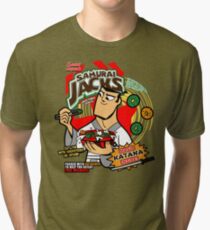 Samurai Cereal Tri-blend T-Shirt