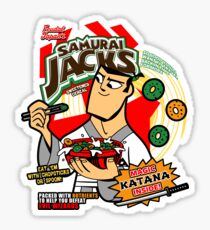 Samurai Cereal Sticker