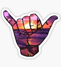 Shaka Waves Sticker