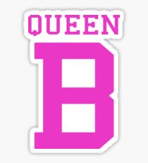 QUEEN B pink Sticker