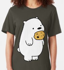 Ice Bear Cookies Slim Fit T-Shirt