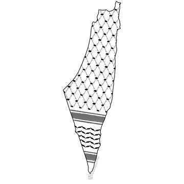 Palestinian Keffiyeh - كوفية فلسطينية  Spiral Notebook for Sale