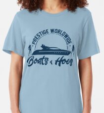 Prestige Worldwide Boats and Hoes Slim Fit T-Shirt