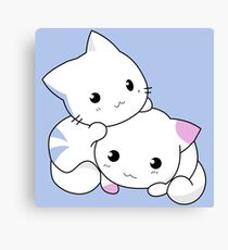 Kittens Playing Canvas Print