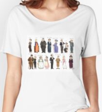 Downton Abbey portraits Women's Relaxed Fit T-Shirt