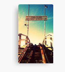 ...And Enjoy The Ride Canvas Print