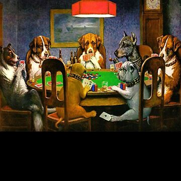 Dogs playing poker by cassius 2024 marcellus coolidge