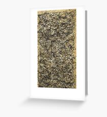 Jackson Pollock. One: Number 31 Greeting Card