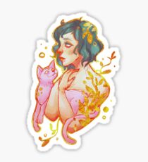 Golden Girl Sticker