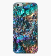 Turquoise Oil Slick Quartz iPhone Case