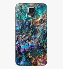 Turquoise Oil Slick Quartz Case/Skin for Samsung Galaxy