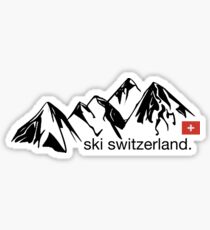 Ski Switzerland Sticker