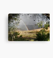Rainbow Frame Canvas Print