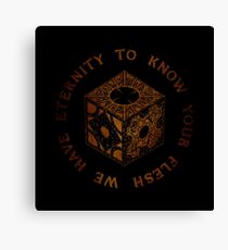 Hell Box (Hellraiser 2 Quote) Canvas Print