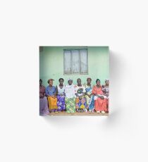 African village women Acrylic Block