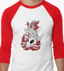 Blood in the Water Men's Baseball ¾ T-Shirt