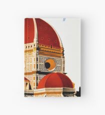Cuaderno de tapa dura Cartel de viaje de 1930 Florence Italy