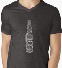 Boston Beer Bottle Men's V-Neck T-Shirt