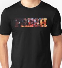 Colorful Colliding Star Clusters | Fresh Universe Logo Unisex T-Shirt
