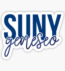 SUNY Geneseo - Style 13 Sticker