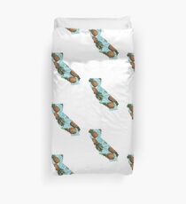 California Pineapples Duvet Cover