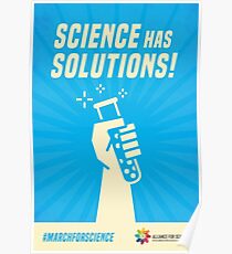 Allianz für Wissenschaft - Wissenschaft hat die Lösung Poster