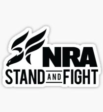 NRA 9mm Guns Logo Sticker