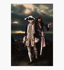 Norrington and Sparrow Photographic Print