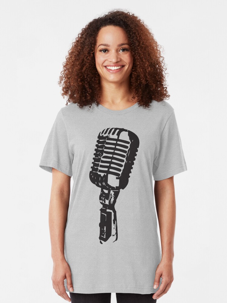 "Microphone" Tshirt by alloallo82 Redbubble