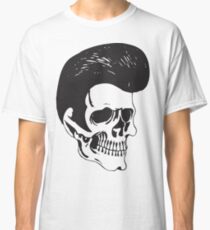 Rockabilly Skull Classic T-Shirt