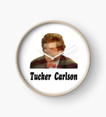 Tucker Carlson #17 Clock